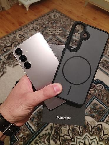 samsung s23 qiyməti: Samsung Galaxy S25, 128 GB, rəng - Boz, Simsiz şarj — 6