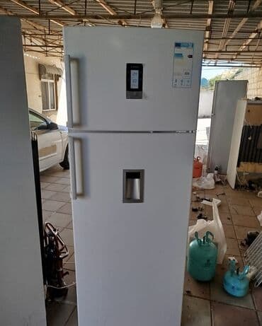 пароварка купить в баку: 2 двери Bosch Холодильник Продажа, цвет - Белый, С диспенсером — 1