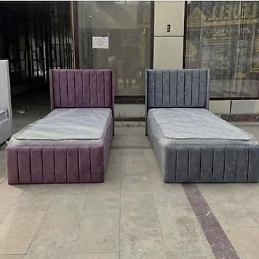 kamod mebel: Təknəfərlik çarpayı, Komod — 2