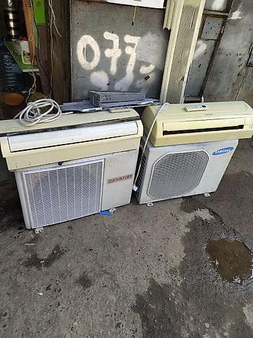 Split-system kondisionerlər – Sharp və Samsung 2 si 500m samsungun