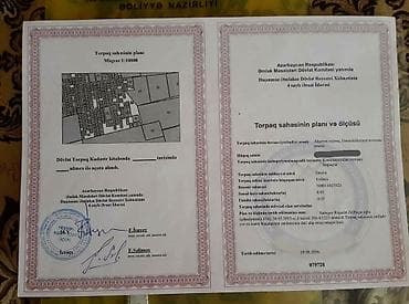 3 sot, Kənd təsərrüfatı, Mülkiyyətçi, Kupça (Çıxarış) — 3