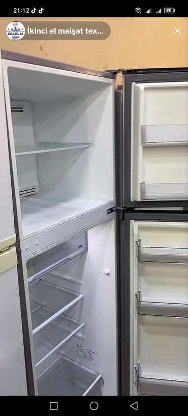 Aspiratorlar: 2 qapılı Beko Soyuducu Satılır, rəng - Ağ — 2