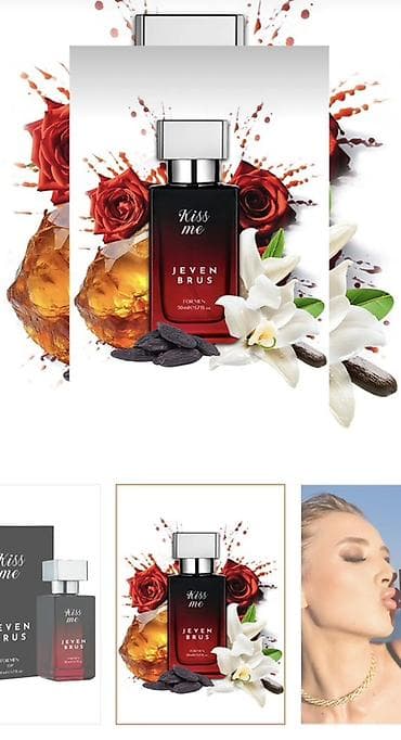 pandora qutu: Məhsul: Jeven Brus “Kiss Me” EDP – kişilər üçün ətir Həcm: 50 ml — 4