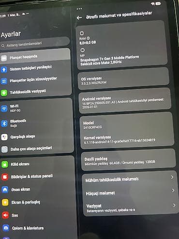 Audio: İşlənmiş Xiaomi Pad 7, 8", 128 GB, Ödənişli çatdırılma — 4