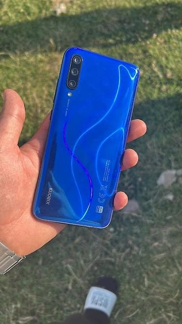 Elektronika: Xiaomi Mi A3, 128 GB, rəng - Mavi, 
 İki sim kartlı — 2
