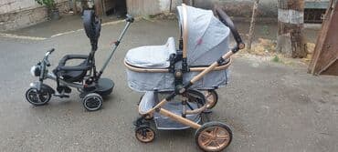 uşaq çantalar: 2-i 1-də araba, İşlənmiş, Yaş: 1-6 ay, Ünvandan götürmə — 2