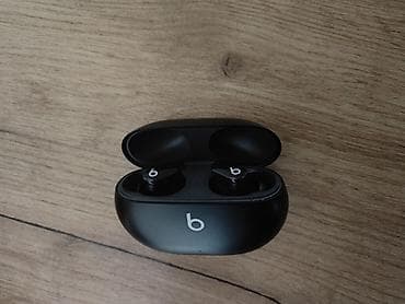 Beats Studio Buds simsiz qulaqlıq - Rəng: qara - Dizayn: tam simsiz