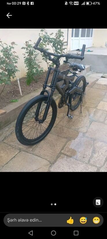 Velosiped – şəhər və yüngül off-road üçün uyğun, xüsusi yığılmış