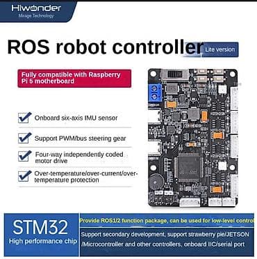 rog ally x: Hiwonder Moebius STM32 ROS2 RRC Lite — ROS2 və robototexnika — 1