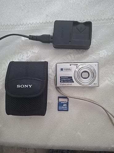 Elektronika: Sony Cyber-shot rəqəmsal fotoaparat dəsti Xüsusiyyətlər: - 14.1 MP — 1