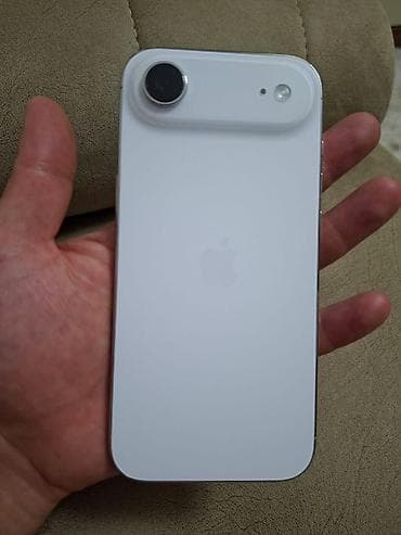 iphone 5 's: IPhone Air, 256 GB, White Titanium, Zəmanət, Simsiz şarj, Face ID — 7
