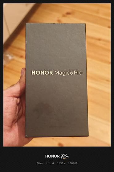 honor magic 4: Honor Magic 6 Pro, rəng - Yaşıl, Barmaq izi — 7