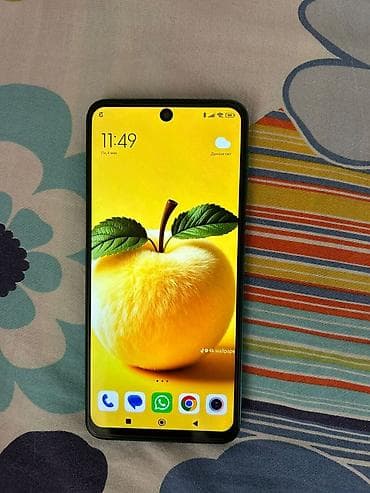 samsung note 10 ekran: Redmi Note 9 Pro, 128 GB, rəng - Mavi, İki sim kartlı — 1