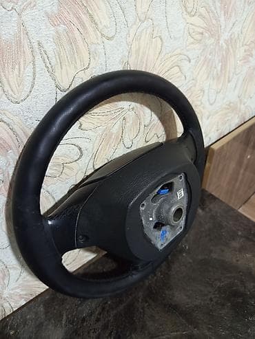 bmw m3 e92: BMW sükan çarxı – orijinal - Material: dəri üzlüklü, qara rəng - — 3