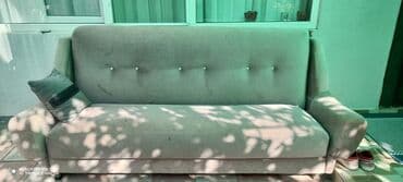 продажа дивана бу: Раскладной диван, Б/у — 2