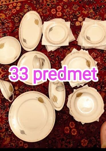 Nahar dəsti, rəng - Ağ, Farfor lalafo.az -da Nahar dəsti, rəng - Ağ, Farfor