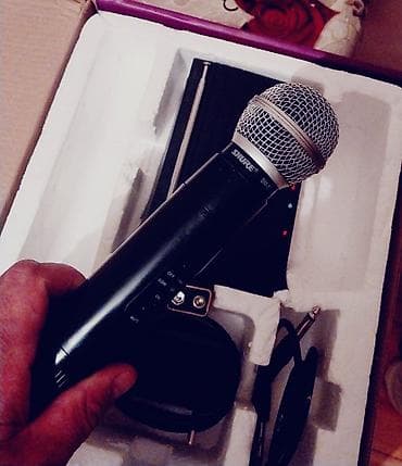 Şwireless mikrofon dəsti - Brend/model: Shure SM58 üslublu əl