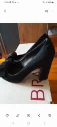 женская обувь в баку: Туфли, Размер: 37, цвет - Черный, Б/у — 1