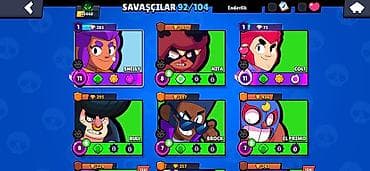 up saat type 1: Brawl Stars hesabı – yüksək səviyyəli oyun içi irəliləyiş və zəngin — 2