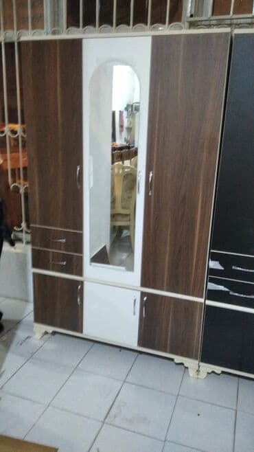 Dolablar: Yeni, Açılan, 3 qapılı Düz dolab, Qarderob, paltar dolabı, Azərbaycan — 18