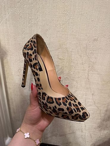 qaqa desti: Leopar naxışlı qadın tuflisi - Model: AskaPinky (etiketdə göstərilib) — 1
