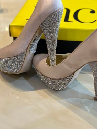 Muncuqlar: Tuflilər, Ölçü: 37, rəng - Bej, Yeni — 3