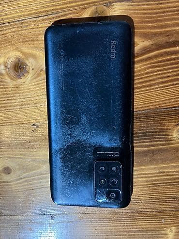 redmi pad 2 pro: Redmi 10, 128 GB, rəng - Qara, Qırıq, Face ID, Barmaq izi — 2