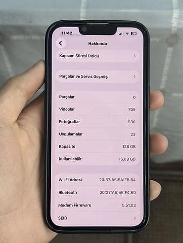 165 hz monitör: IPhone 13, 128 GB, Ağ, Qırıq — 8