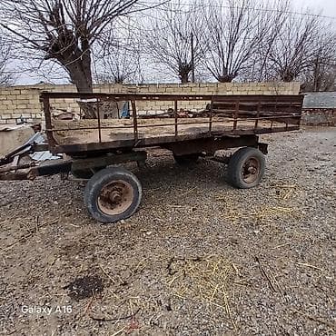 teker 16: Kənd təsərrüfatı üçün 2 oxlu traktor qoşqusu - Güclü metal şassi və — 4