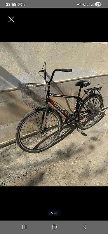 Şəhər velosipedi Stels, 28", sürətlərin sayı: 1