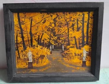 sekil ucun ramkalar: Yağlı boya ilə çəkilmiş rəsm satılır. Çərçivəsi taxta. Ölçüsü — 1