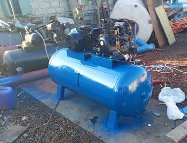 Kompressor.0,8 m3. 12 atmosfer.500 litrlik.Elektirik mühərriki 7.5