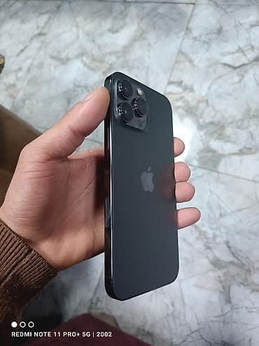 iphone 7 aux kabel: IPhone 13 Pro Max, 128 GB, Black Titanium, Barmaq izi, Simsiz şarj, Face ID — 8