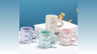 coca cola neon stəkan: Fincanlar, Keramika — 16