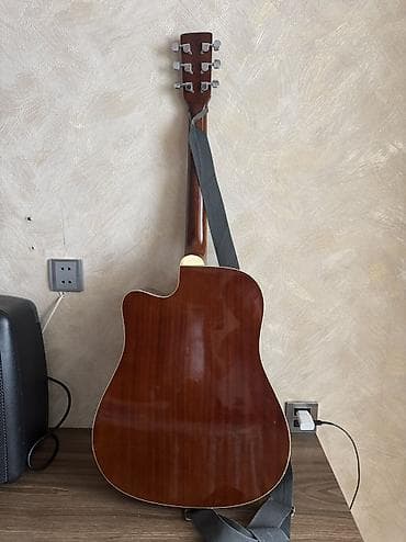 gitara simleri: Akustik Gitara Nikko Cox yaxsi vezyetdedir, ses keyfiyyeti yuksekdir — 2