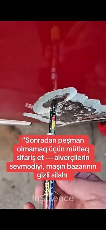 qolf kar: Maqnitli boya qalınlığı ölçən qələm – avtomobil kuzovunda boya və — 2
