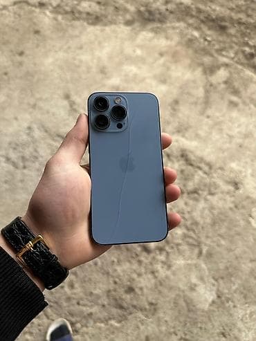 en ucuz apple macbook: IPhone 13 Pro, Mavi, Qırıq — 1