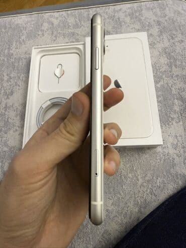 iphone 11 sade: IPhone 11, 128 GB, Ağ — 3