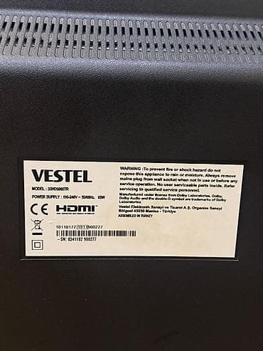 VESTEL Tv satılır
250 AZN
Yenidir — 4