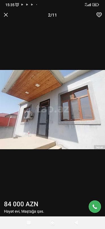 Maştağa qəsəbəsində həyət evi. - Geniş, tam yaşayış üçün nəzərdə bu — 2