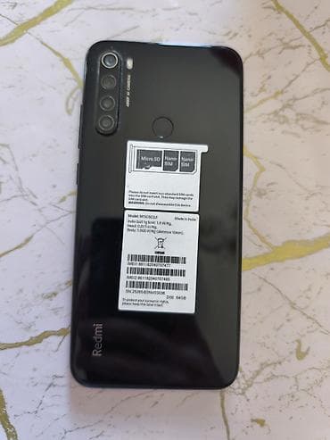 rog phone 8: Redmi Note 8, 64 GB, rəng - Qara, İki sim kartlı — 2