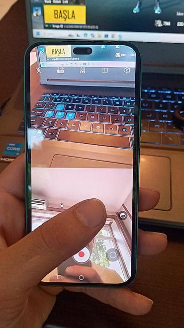 processor core i7: Honor X8b, 128 GB, rəng - Yaşıl, Barmaq izi, İki sim kartlı, Face ID — 3