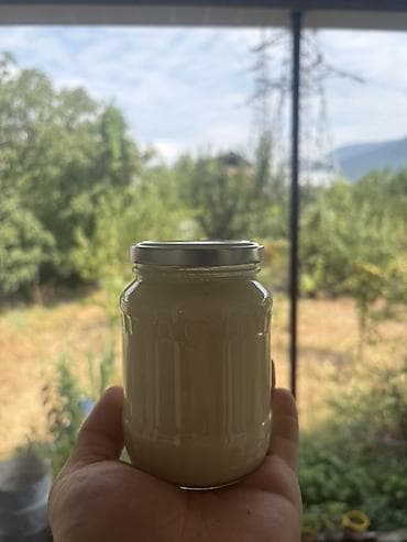 lal ördək yumurtası: Tam təbii bal krem bal — 1