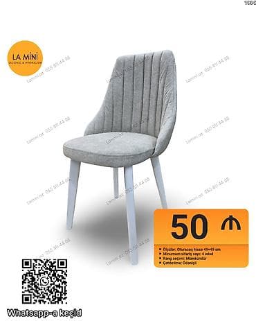 mini tortlar: Məhsul: LA MİNİ yumşaq oturacaqlı kreslo-stul - Dizayn: Lakonik və — 1