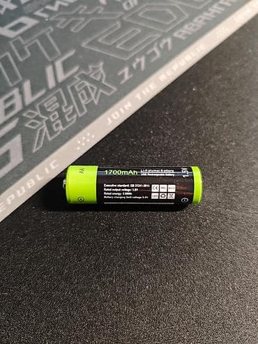 plus gaming: AA Batareya Znter 1.5V 1700mAh USB ilə şarj/zaratka oluna bilən AA — 3