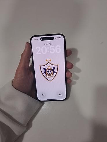 IPhone 15, 128 GB, Qara, Face ID, Sənədlərlə