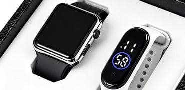 c95 smart saat: Ağıllı saat və fitnes qolbağı dəsti Sifarişle çatdırlır 2.3 hefte — 1