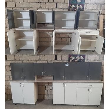 Mətbəx mebeli 369 AZN ❗ölçüsü 3m istifadə olunmayıb yenidir.Ünvan