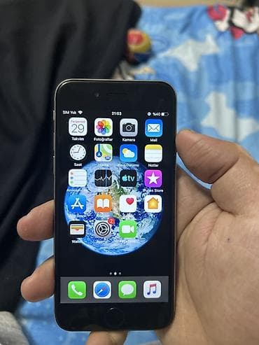 2 əl telefon: IPhone 6, Space Gray, Barmaq izi — 5