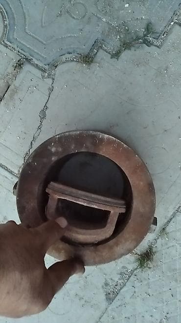 Dəmir flanşlı geri dönməz klapan (check valve) - Material: tam